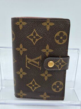 Louis Vuitton Monogram French Kisslock Wallet